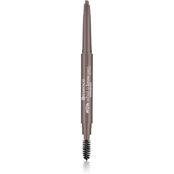 Essence WOW What a Brow tužka na obočí s kartáčkem odstín 01 Light Brown 0,2 g