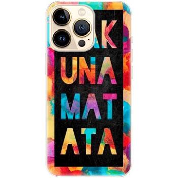 iSaprio Hakuna Matata 01 pro iPhone 13 Pro (haku01-TPU3-i13p)