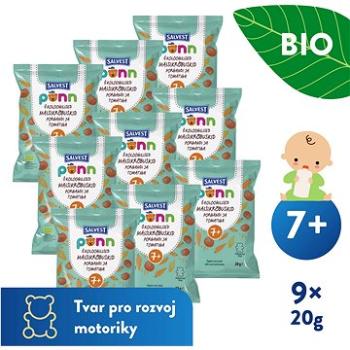 SALVEST Ponn BIO Rajčatové křupky (9× 20 g) (4740073076675)