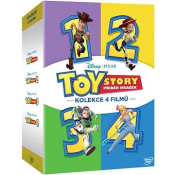 Toy Story: Příběh hraček - Kolekce 1-4 (4DVD) - DVD (D01240)