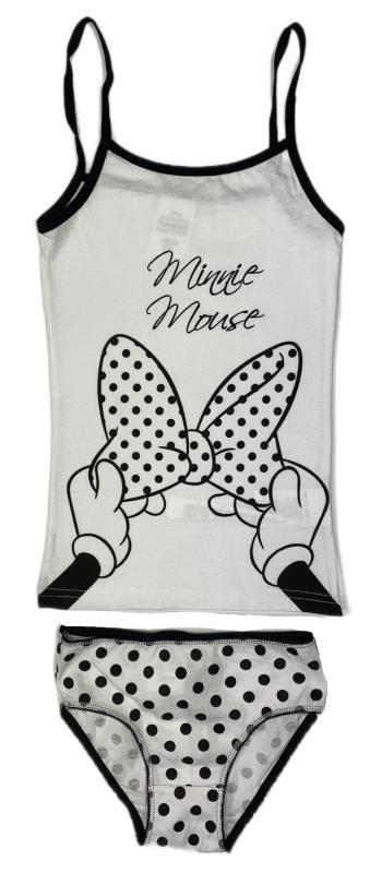 EPlus Dívčí spodní prádlo set - Minnie Mouse černé Velikost - děti: 134/140