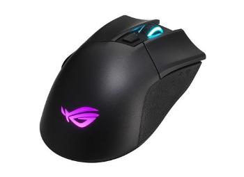 Myš Asus ROG Gladius II Wireless / optická/ 6 tlačítka / 16000DPI - černá, 90MP00Z0-B0UA00