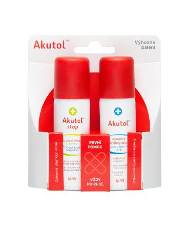 Akutol spray + STOP spray duopack 2x60 ml