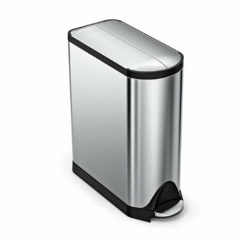 Simplehuman Pedálový odpadkový koš 45 l, nerez