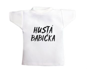 Tričko na láhev Hustá babička