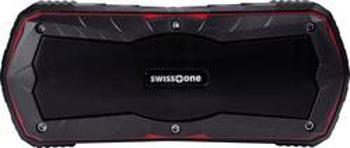 Bluetooth® reproduktor swisstone BX 310 hlasitý odposlech, černá, červená