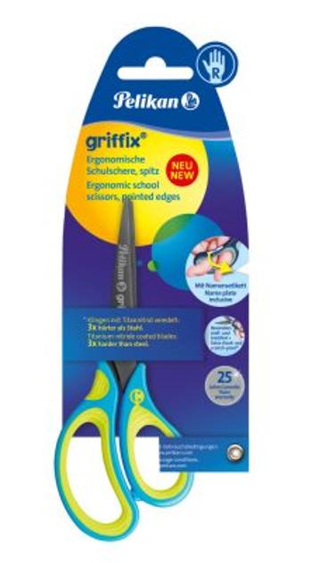 Nůžky Griffix pro pr.špič. modré