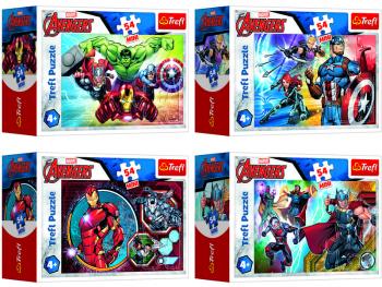 Puzzle mini Disney Marvel The Avengers 54 dílků