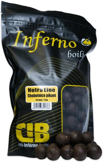 Carp inferno boilies nutra line chobotnice pikant - 1 kg 24 mm