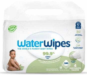 WaterWipes 4x Ubrousky vlhčené bez obsahu plastů Soapberry 60 ks (240 ks)