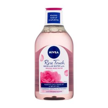 Nivea Rose Touch Micellar Water With Organic Rose Water 400 ml micelární voda pro ženy na všechny typy pleti