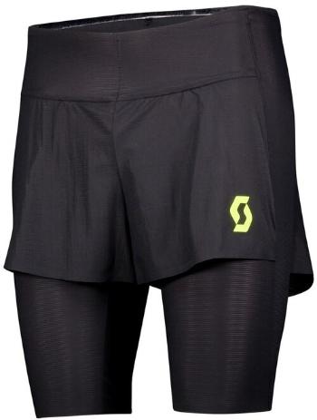 Scott Hybrid Shorts RC Run Kinetech Black/Yellow XL Běžecké kraťasy