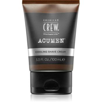 American Crew Acumen chladivý hydratační krém na holení pro muže 100 ml