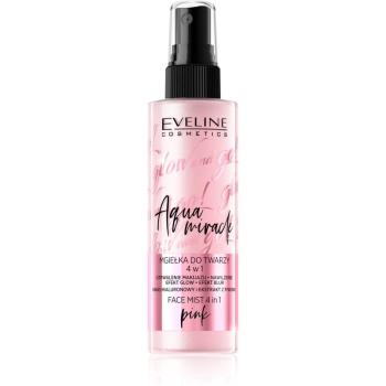 Eveline Cosmetics Glow & Go hydratační sprej 4 v 1 02 Pink 110 ml
