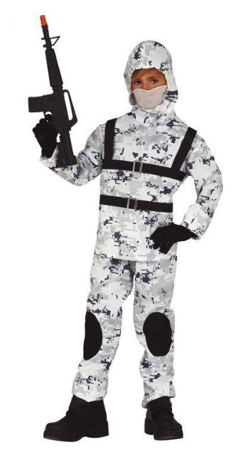 Guirca Dětský kostým - Arktický voják Velikost - děti: L