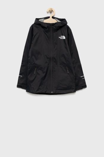 Dětská bunda The North Face B Sumac Rain Jkt šedá barva