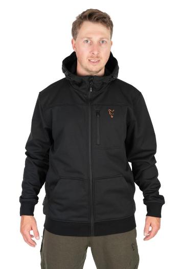 Fox rybářská bunda Collection Soft Shell Jacket Black & Orange - M