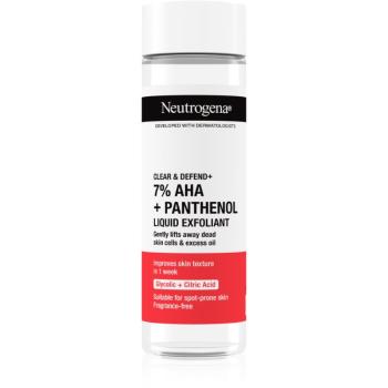 Neutrogena Clear & Defend+ tekutý peeling 125 ml