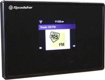 Adaptér internetového rádia Roadstar AUX, Bluetooth, Wi-Fi, černá