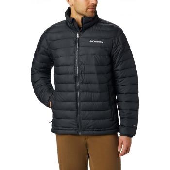 Columbia POWDER LITE JACKET Pánská zimní bunda, černá, velikost XXL