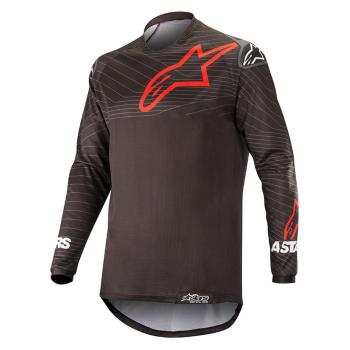 Motokrosový dres Alpinestars Venture R černá/červená 2022  S