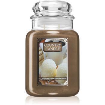 Country Candle Coconut & Marshmallow vonná svíčka 680 g
