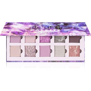 MUA Makeup Academy Eyeshadow Palette Purist paleta očních stínů 10 barev 11 g