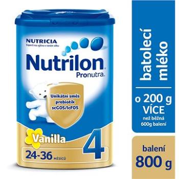 Nutrilon 4 Advanced Vanilla batolecí mléko 800 g, 24+ (8590340104053)