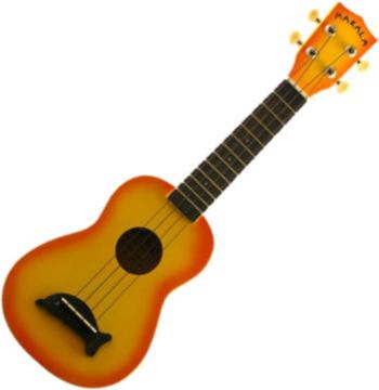 Kala Makala BG Orange Burst Sopránové ukulele