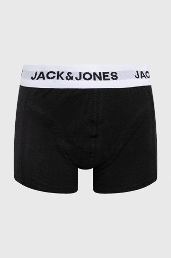 Dětské boxerky Jack & Jones (3-pak) černá barva