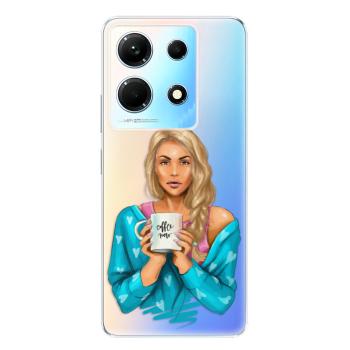 Odolné silikonové pouzdro iSaprio - Coffe Now - Blond - Infinix Note 30