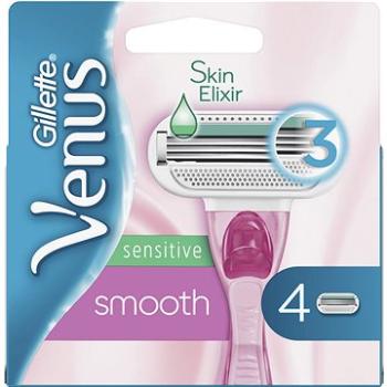 GILLETTE Venus Sensitive Smooth, dámské náhradní hlavice, 4 ks (7702018575381 )