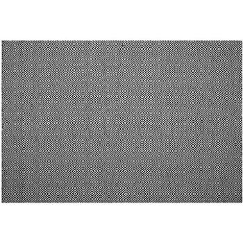 Venkovní černo-bílý koberec 140 x 200 cm IMIRCIK, 112662 (beliani_112662)