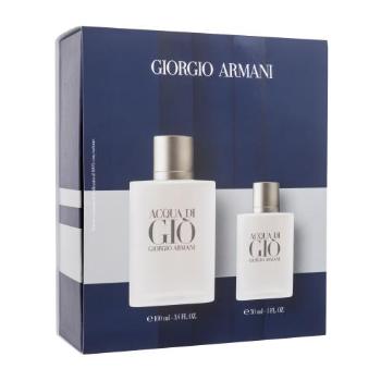 Giorgio Armani Acqua di Giò Pour Homme dárková kazeta toaletní voda 100 ml + toaletní voda 30 ml pro muže