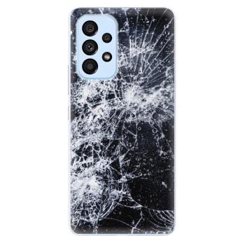 Odolné silikonové pouzdro iSaprio - Cracked - Samsung Galaxy A73 5G