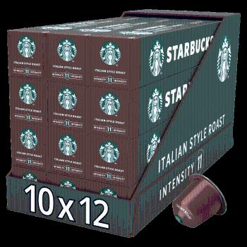 Starbucks Italian Style Roast by Nespresso Dark - kávové kapsle – 12x10 kapslí