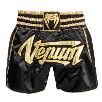 Venum ABSOLUTE 2.0 MUAY THAI Kraťasy na thajský box, černá, velikost