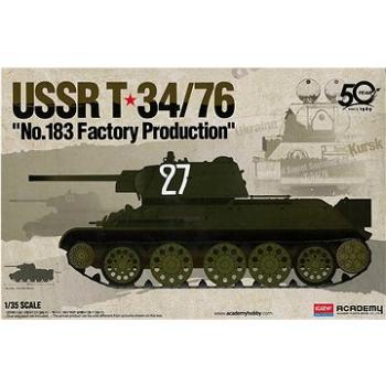 Model Kit tank 13505 - USSR T-34/76 "No.183 Factory Production" (8809258925712)