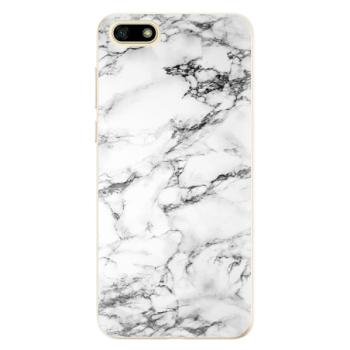 Odolné silikonové pouzdro iSaprio - White Marble 01 - Huawei Y5 2018