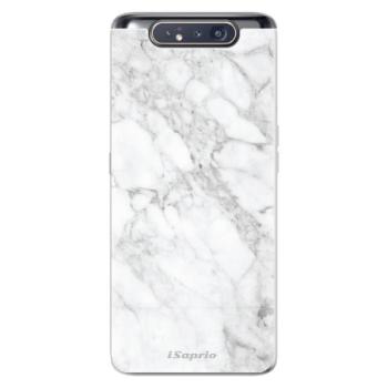 Odolné silikonové pouzdro iSaprio - SilverMarble 14 - Samsung Galaxy A80