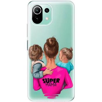 iSaprio Super Mama - Boy and Girl pro Xiaomi Mi 11 Lite (smboygirl-TPU3-Mi11L5G)