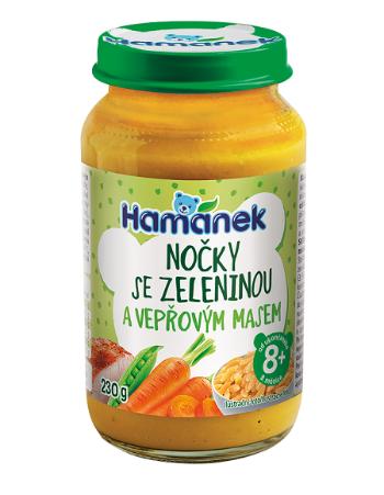 Hamánek Nočky se zeleninou a vepřovým masem 230 g