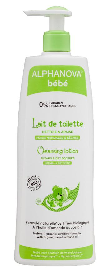 Alphanova Bébé Čisticí tělové mléko BIO 200 ml