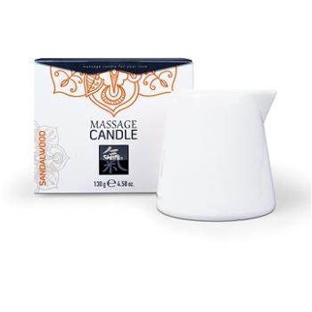 HOT Masážní svíčka - Shiatsu Massage Candle Sandalwood 130 g (4042342005271)