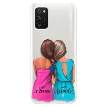 Odolné silikonové pouzdro iSaprio - Best Friends - Samsung Galaxy A02s