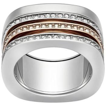 Swarovski Stylový bicolor prsten s krystaly Vio 5152856 54 mm