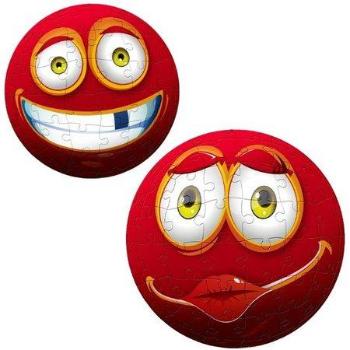Trefl 3D puzzleball Červený obličej 96 ks