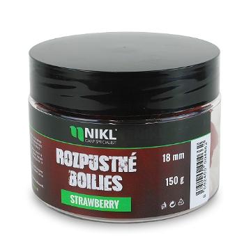 Nikl rozpustné boilies strawberry 150 g - 18 mm