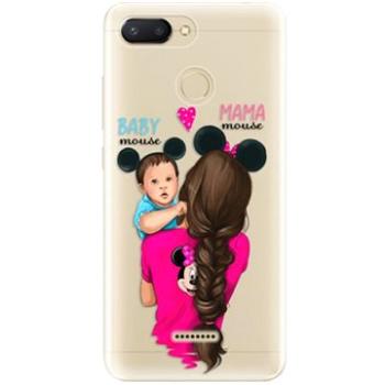 iSaprio Mama Mouse Brunette and Boy pro Xiaomi Redmi 6 (mmbruboy-TPU2_XiRmi6)