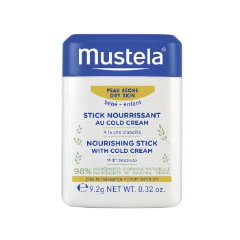 MUSTELA Vyživující tyčinka obohacená o cold cream na suchou pokožku vyživující tyčinka na suchá místa 10 g